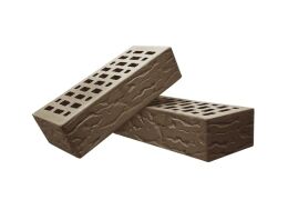 Кирпич лицевой одинарный 1 НФ TEREX Какао рустик