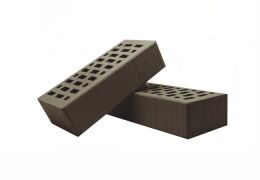 Кирпич лицевой одинарный 1 НФ TEREX Какао шале